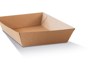 Enviro Open Tray 2 – Brown Kraft  178mm x 178mm x 45mm